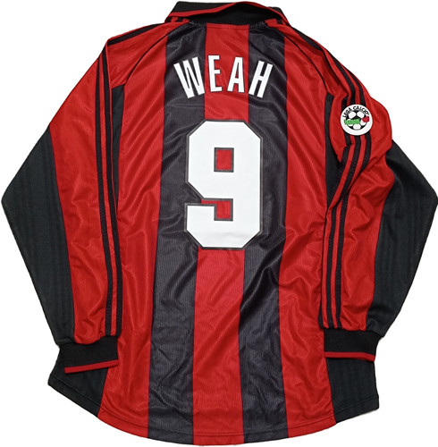 Maglia calcio vintage weah - maglia,