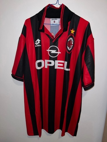 Shirt home milan 1996 - milan, 1996-97